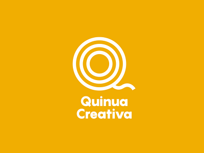 Quinua Creativa branding design flat icon logo