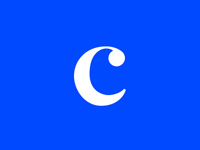 Cuty Restorer design flat logo monogram vector