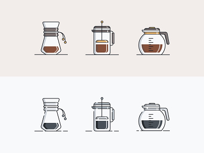 Coffee Culture Icons - 1 of 3 coffee coffeeshop colors icon icon artwork icon design icon pack icon set iconography icons illustration minimal minimalist new trend 2020 ui ui ux design ux