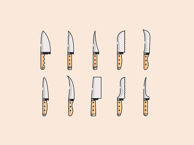 Chakuz - Kitchen Knife Icons