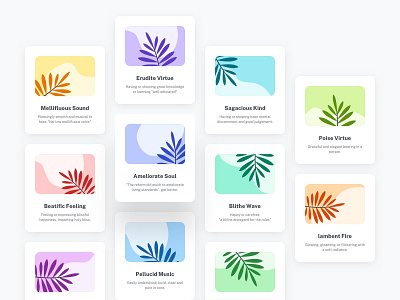 Card Color Palette designs, themes, templates and downloadable
