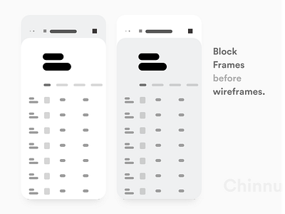 Block Frames before wireframes design thinking interaction design interface design ui ux ux designer wireframes