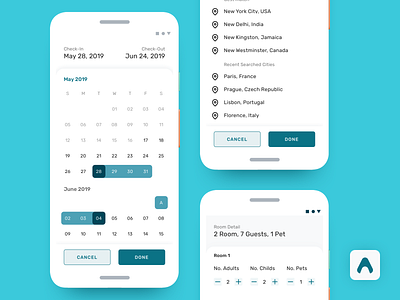 Booking Window - Alpha Hotels App hotel hotel app hotel booking hotel branding hotel logo hotel reservation hotel website mobile app mobile app ui