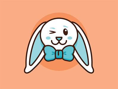 Bunny Boy - Wink bunny character design design easter illustration