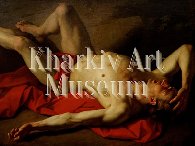 Kharkiv Art Museum adobe photoshop design figma ui ux webdesign