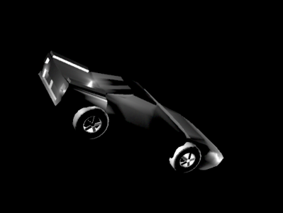3D Maya modeling - Automobile