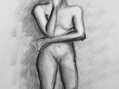 charcoal drawing practice #2 charcoal drawing