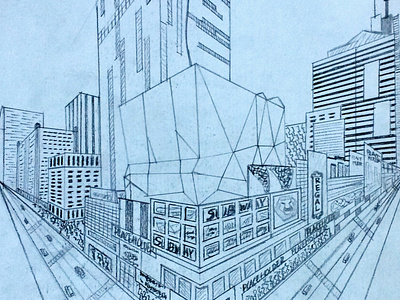 two point perspective drawing graphite drawing perspective drawing