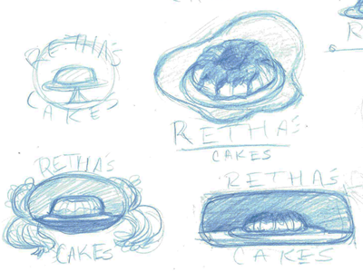 Retha's logo sketch2