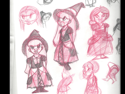 lil Witch Sketch