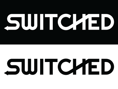 Switched - Short Film Logo logo switched typography uknighted