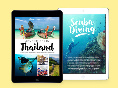 Ebook AIY apple asia branding designer ebook graphics ipad marketing pdf thailand travel website