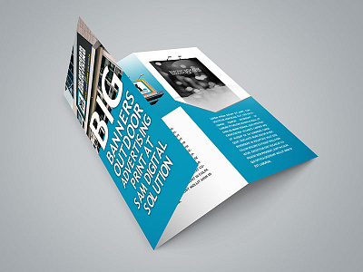 Three Fold Brochure SAM Digital Solution brochure brosur