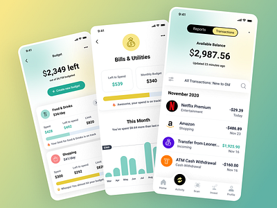 Finance app