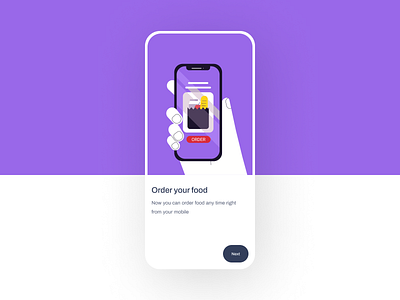 Food delivery - Splash screens by Gowtham on Dribbble