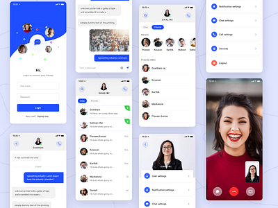 Messenger Redesign by Gowtham on Dribbble