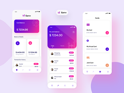 Earn+ app concept