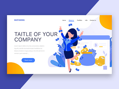 Perfect profit plan 2 illustration ui web