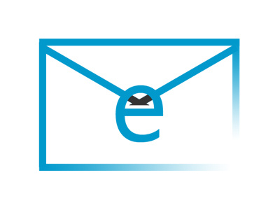 Geometric Email Icon design icon