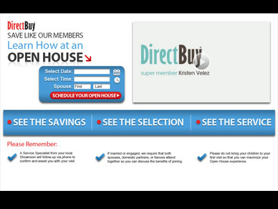 Db Appt Set Lp email marketing landing page lead capture web design