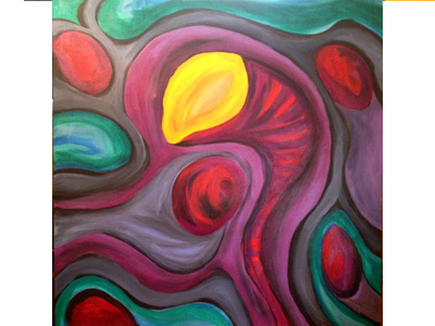 Abstract Painting acrylic painting