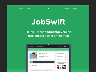 JobSwift Case Page agency case header jobswift