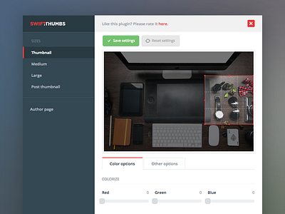 SwiftThumbs - WordPress Plugin