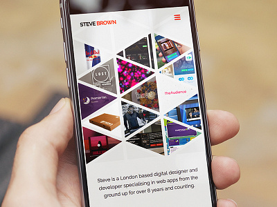 Mobile Interactive Portfolio