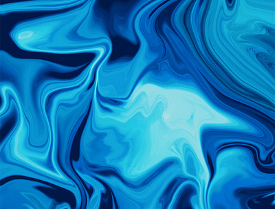 Abstract digital marblied pattern abstract art background blue fluid marble marbled pattern wave