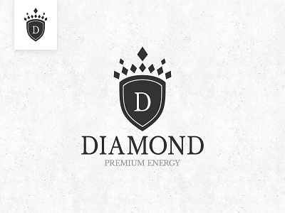 DIAMOND Energy Logodesign brand branding ci design diamond energy illustrator logo logodesign marke premium vector