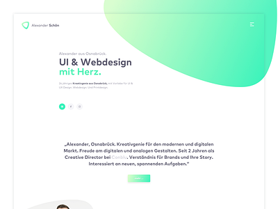 Personal Portfolio 2017 design interface personal portfolio sketch ui ux web webdesign website wip