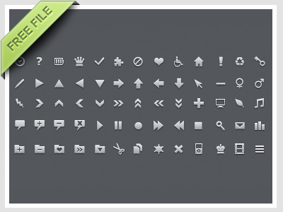 Free Tiny Icons by Razvan Sava on Dribbble