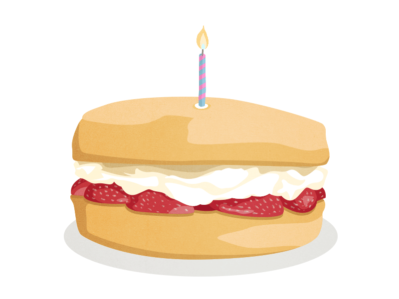 Cake by Claire on Dribbble