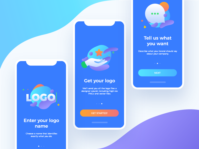 Onboarding Screens By Marish On Dribbble