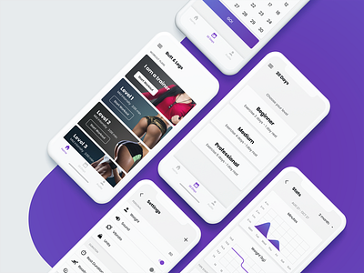 Fitness App UI