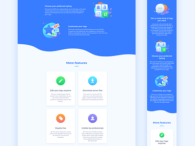 Process page blue design gradient icon icon design illistration mobile responsive responsive design shapes ui ui ux design ui deisgn ui ux uidesign ux ux design vibrant vibrant colors website