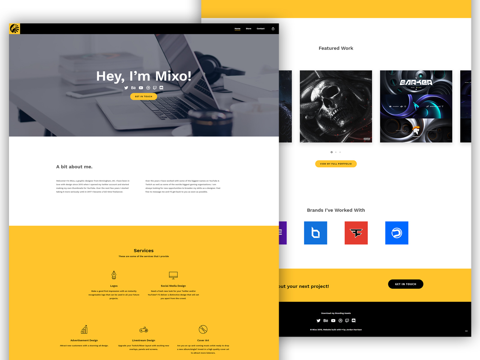 MixoFX Website Design by Jordan Harrison on Dribbble