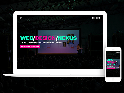 Web Design Nexus Website Design above the fold adobe xd design ui web web design