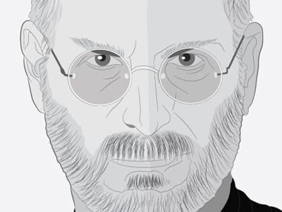 Steve Jobs illustration