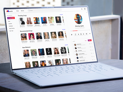 Music web app
