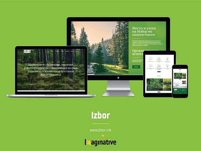 Web Design and Development - Izbor.mk | Imaginative Advertising