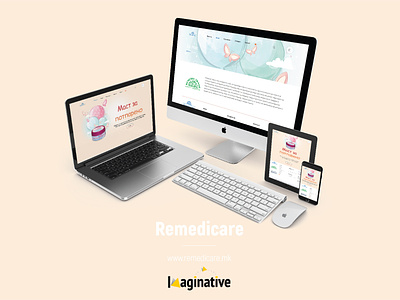 Web Design & Development – Remedicare.mk | IA web design web development website wordpress