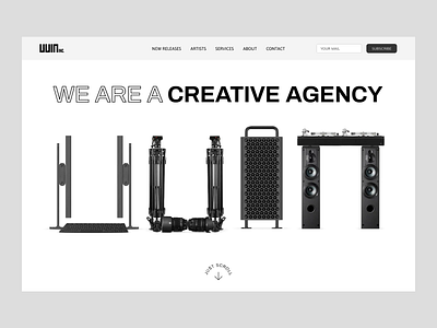 UUIN. We are a creative agency. animation branding design digital graphic design identity landing page landingpage motion design ui ui design ux design web design