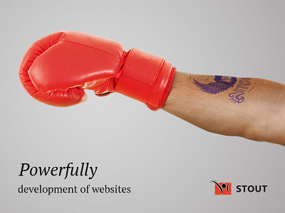 Powerfully: development of websites. branding design development digital digital production graphic design identity ui ux