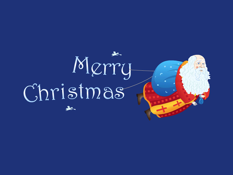 Saint Nicholas will not forget about you. animation christmas game gif animated greetings interaction merry christmas motion new year saint nicholas santa claus xmas