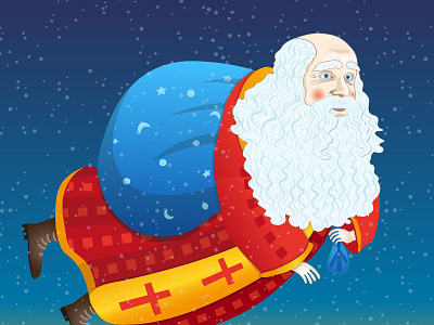 Saint Nicholas will not forget about you charachter character animation character concept character creation christmas christmas card greeting card greetings merry christmas new year saint nicholas santa claus xmas xmas card