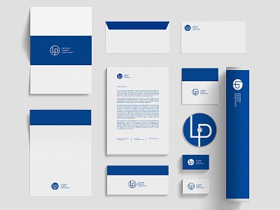 Branding for consulting firm branding business card clean consulting design logo