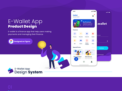 E-Wallet App Product Design