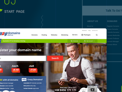 Web hosting company landing page UIUX design graphic design typography ui ux