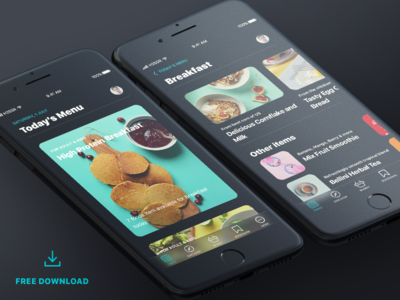 Food Dark_iOS 11